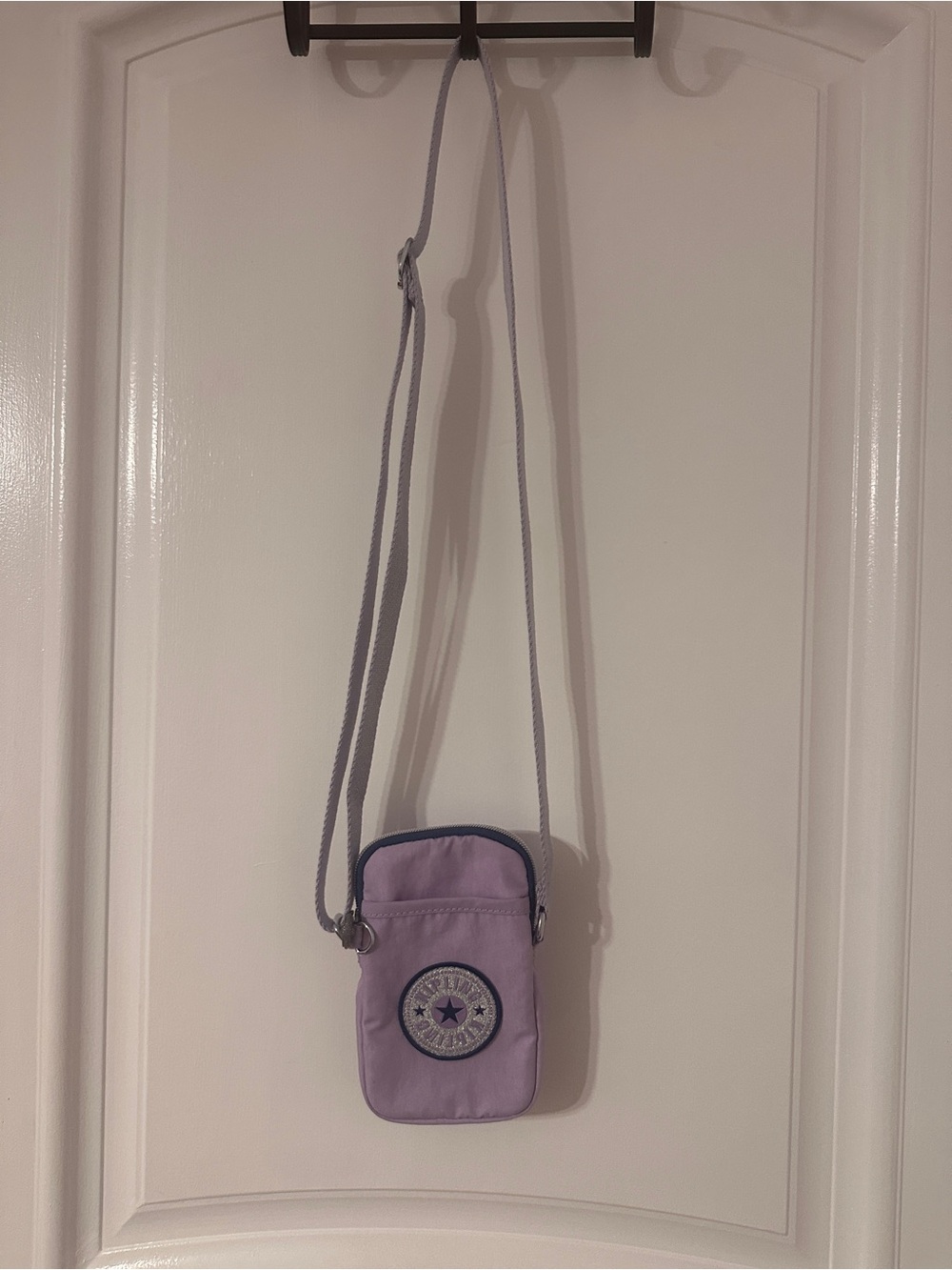 Lilac Purple Kipling cross body bag